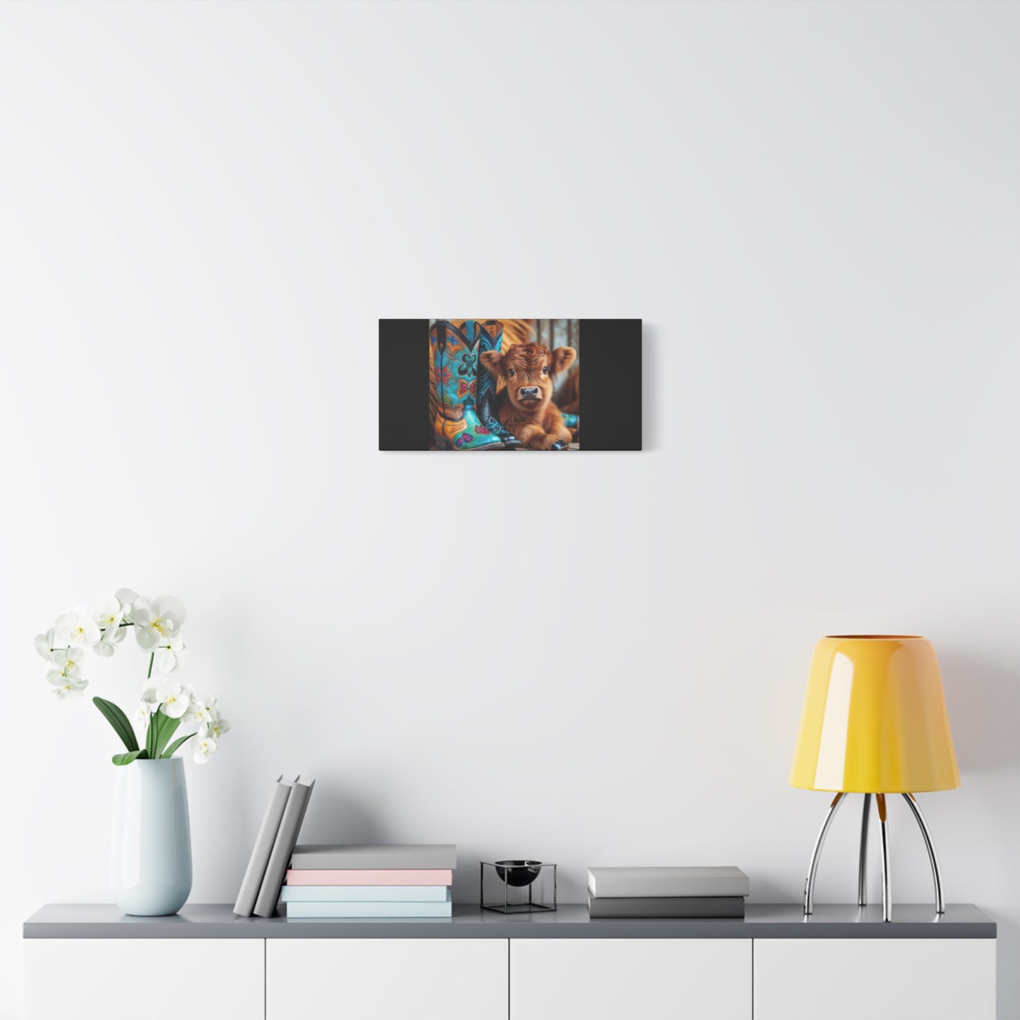 Canvas Print, Cute Country Wall Art, Rustic Farmhouse Decor, Country Style Wall Decor, Matte Canvas Art, Stretched Canvas Print